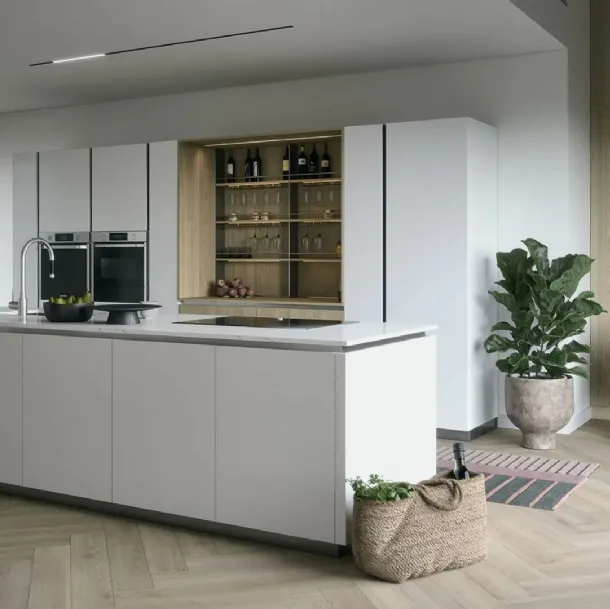 Cucina Moderna Moderna bianca di Forma Cucine