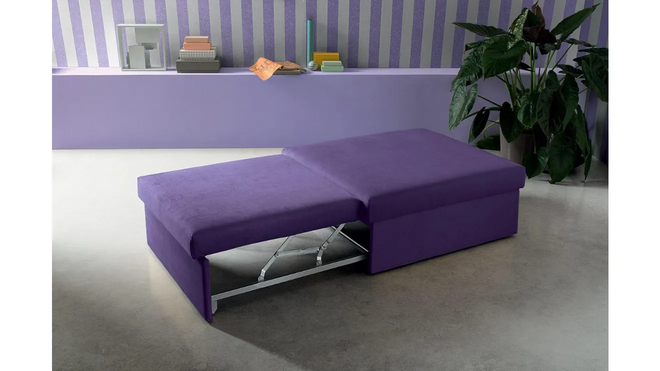 Pouf Letto in tessuto Houdini di Felis