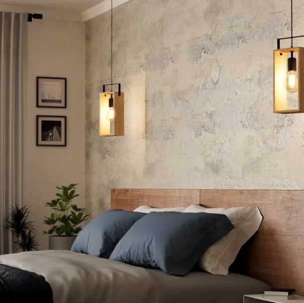 Lampada a sospensione Famborough di Eglo