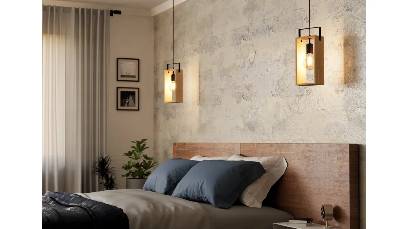 Lampada a sospensione Famborough di Eglo