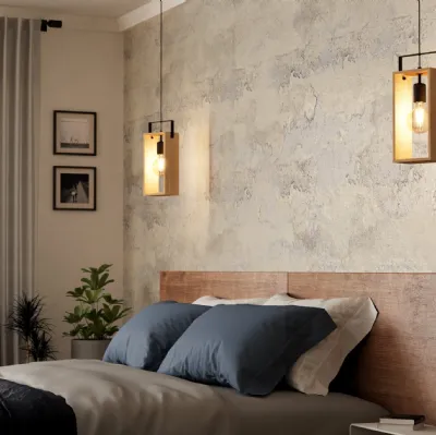 Lampada a sospensione Famborough di Eglo