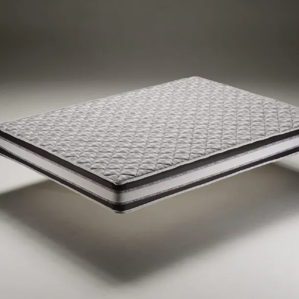 Materasso ergonomico in poliuretano con aggiunta di Memory Foam sul lato superiore Luxury Memory H21 di Family Bedding