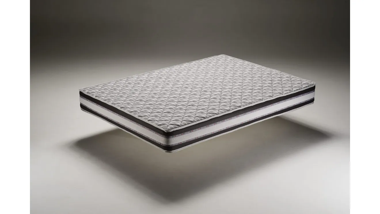 Materasso ergonomico in poliuretano con aggiunta di Memory Foam sul lato superiore Luxury Memory H21 di Family Bedding