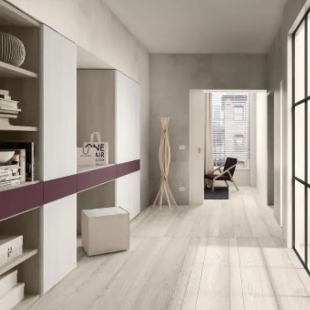 Armadio RD102 Easy con ante battenti di Marka Total Living