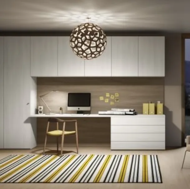 Armadio RD111 Easy a ponte con ante battenti di Marka Total Living