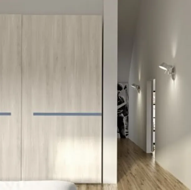 Armadio RD502 Happy con ante scorrevoli di Marka Total Living
