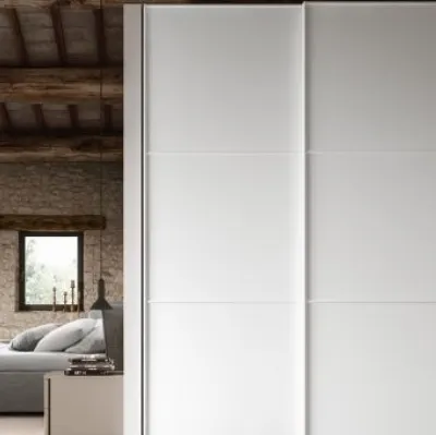 Armadio RD506 Roll con ante scorrevoli di Marka Total Living
