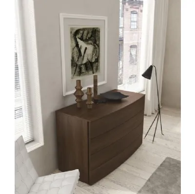 Comodino Gruppo Globe in legno di Marka Total Living
