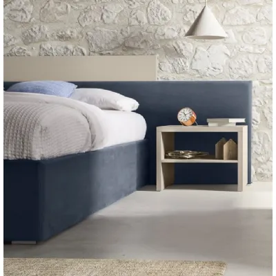 Comodino Gruppo Roby in legno laccato di Marka Total Living