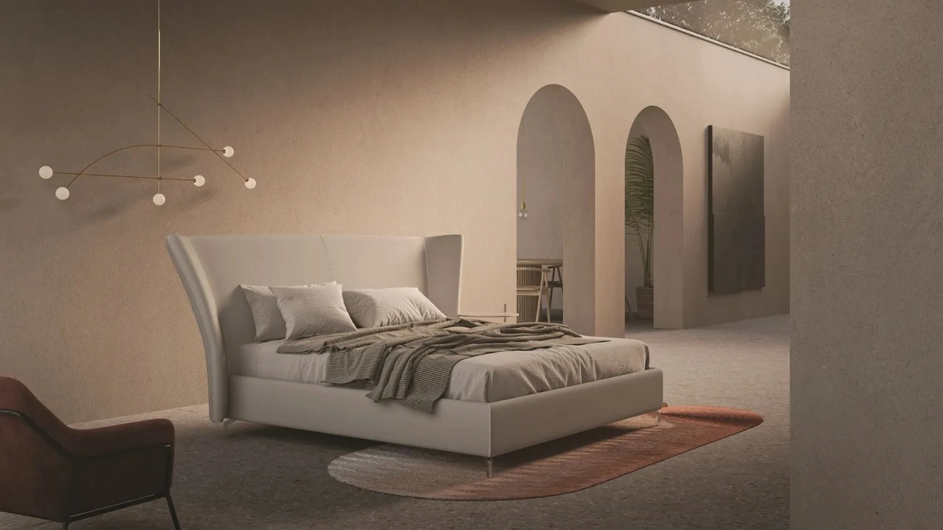 Letto Giselle Plain con box contenitore di Ergogreen