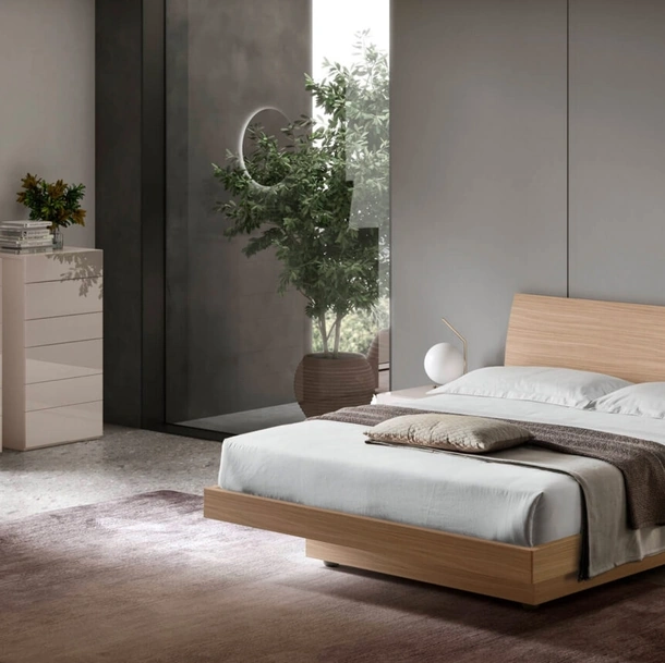 Letto con testiera Vela di Maronese