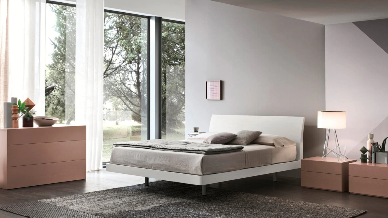 Letto con testiera Viky di Maronese