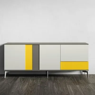 Madia RF910 in legno laccato di Marka Total Living