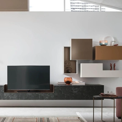 Parete Attrezzata Seta Comp SU2201 di Maronese