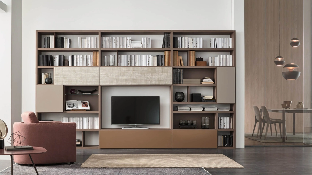 Parete Attrezzata Sistema Spalla Comp SA2210 di Maronese