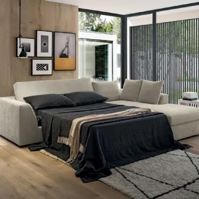 Divano Letto in tessuto Aston di Felis
