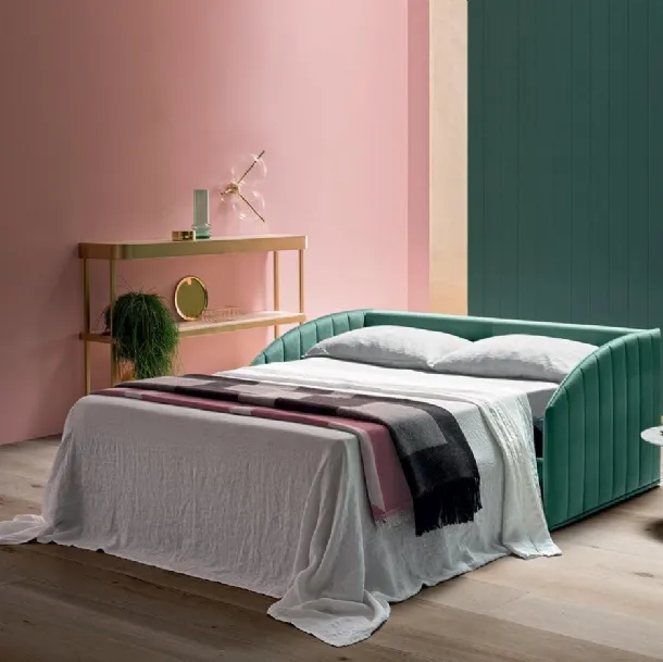 Divano Letto in tessuto Carter di Felis