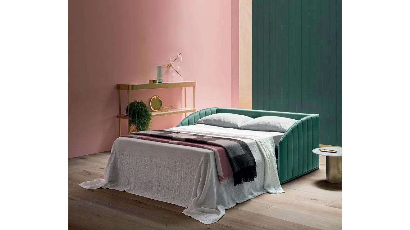 Divano Letto in tessuto Carter di Felis