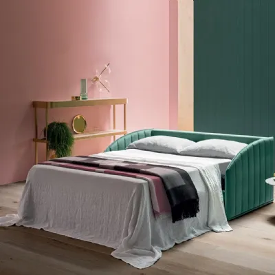 Divano Letto in tessuto Carter di Felis