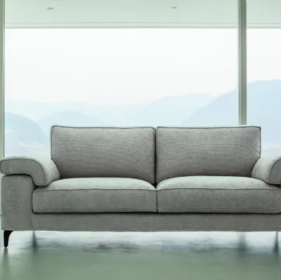 Divano lineare Grace Air di Fabbri Salotti