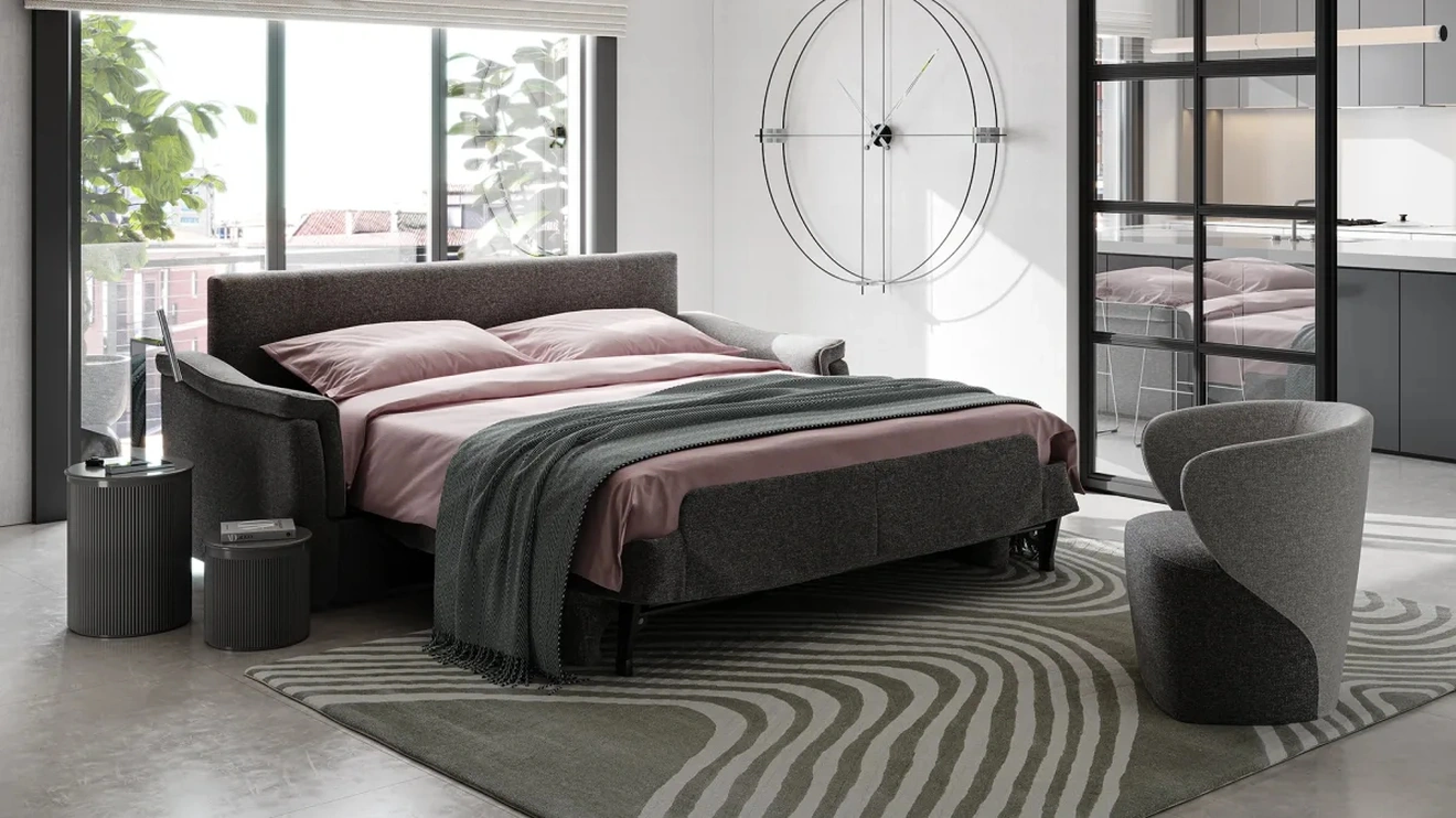Divano Letto in tessuto Kiko di Family Bedding