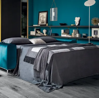 Divano Letto in tessuto Nixon di Felis