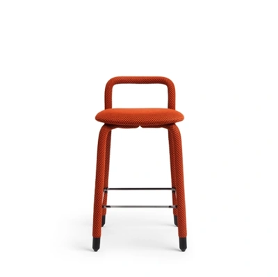 Sgabello imbottito Pippi di Midj