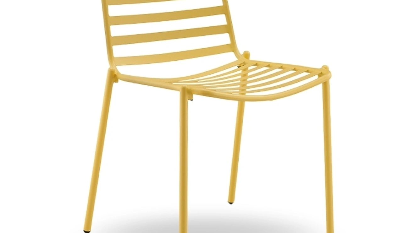 Sedia Trampoliere in metallo di Midj