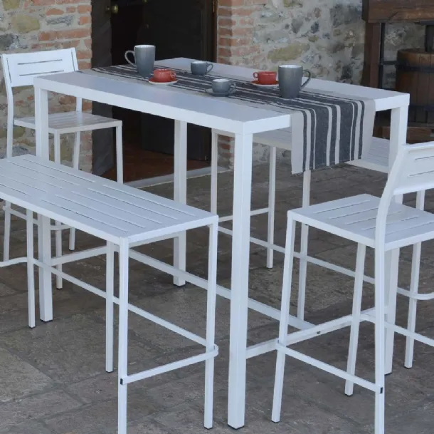 Tavolo Out Metal Tavolo Snack di La Seggiola