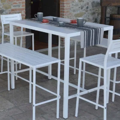 Tavolo Out Metal Tavolo Snack di La Seggiola