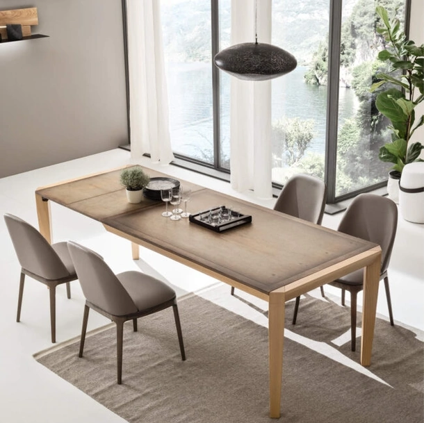 Tavolo allungabile Prisma in legno di Maronese