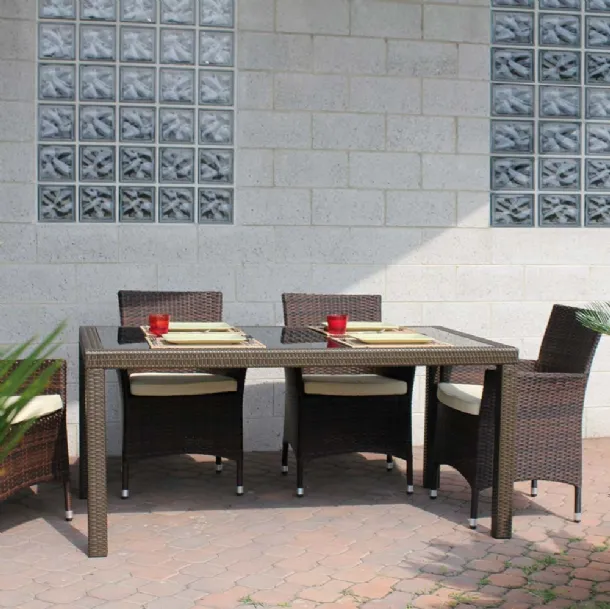 Tavolo Wicker Table di La Seggiola