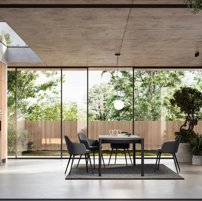 Cucina Moderna lineare Cloe 03 di Arredo3