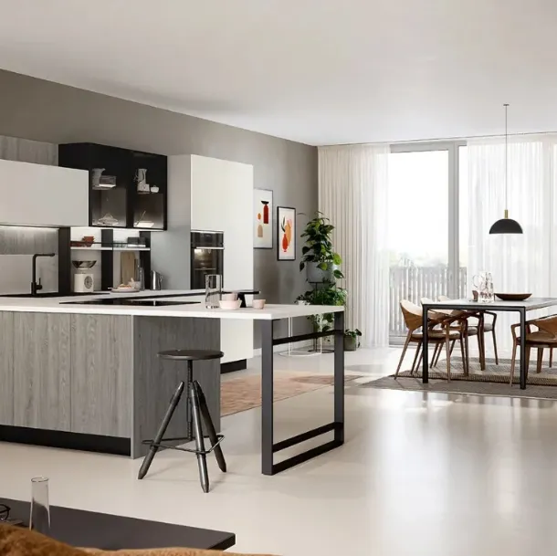Cucina Trend Linea rovere grey di Forma la cucina